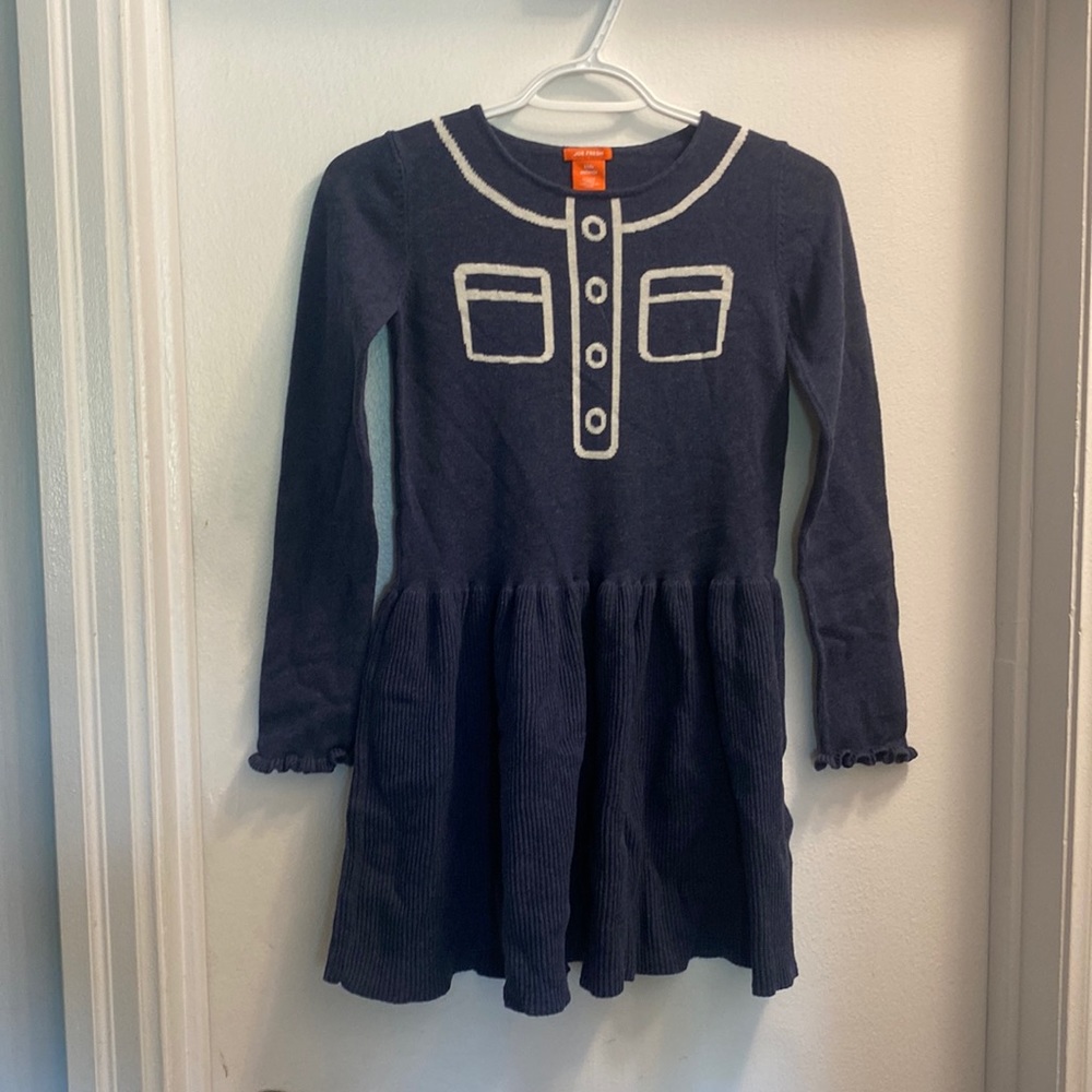 Joe Fresh Girls Patterned Sweater Dress